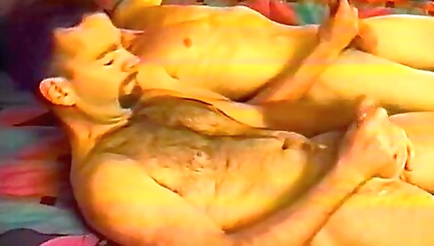 Busty white guys fucking in a deepthroat bdsm video