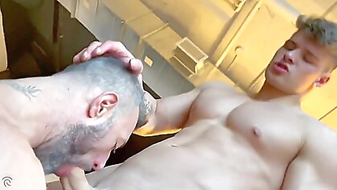 Busty brunette with a nice tattooed face got fucked